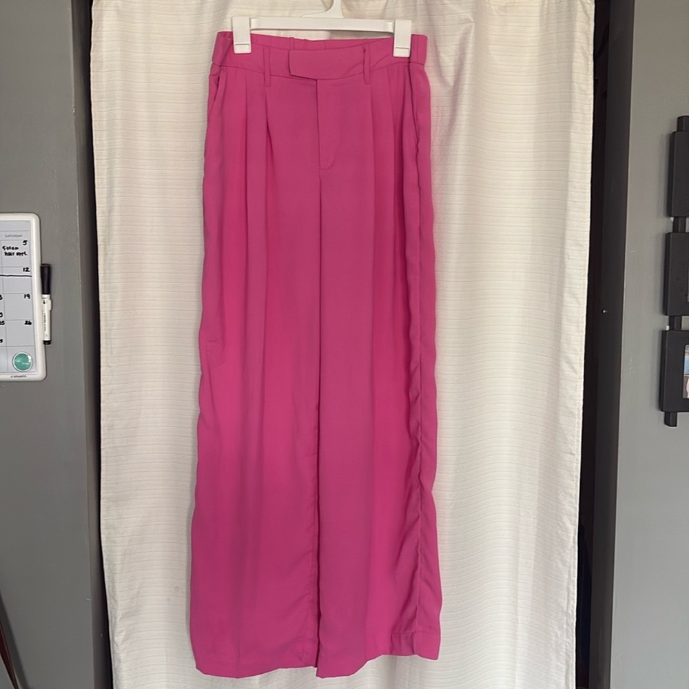 Pink trousers/work pants size 8 - Picture 1 of 2
